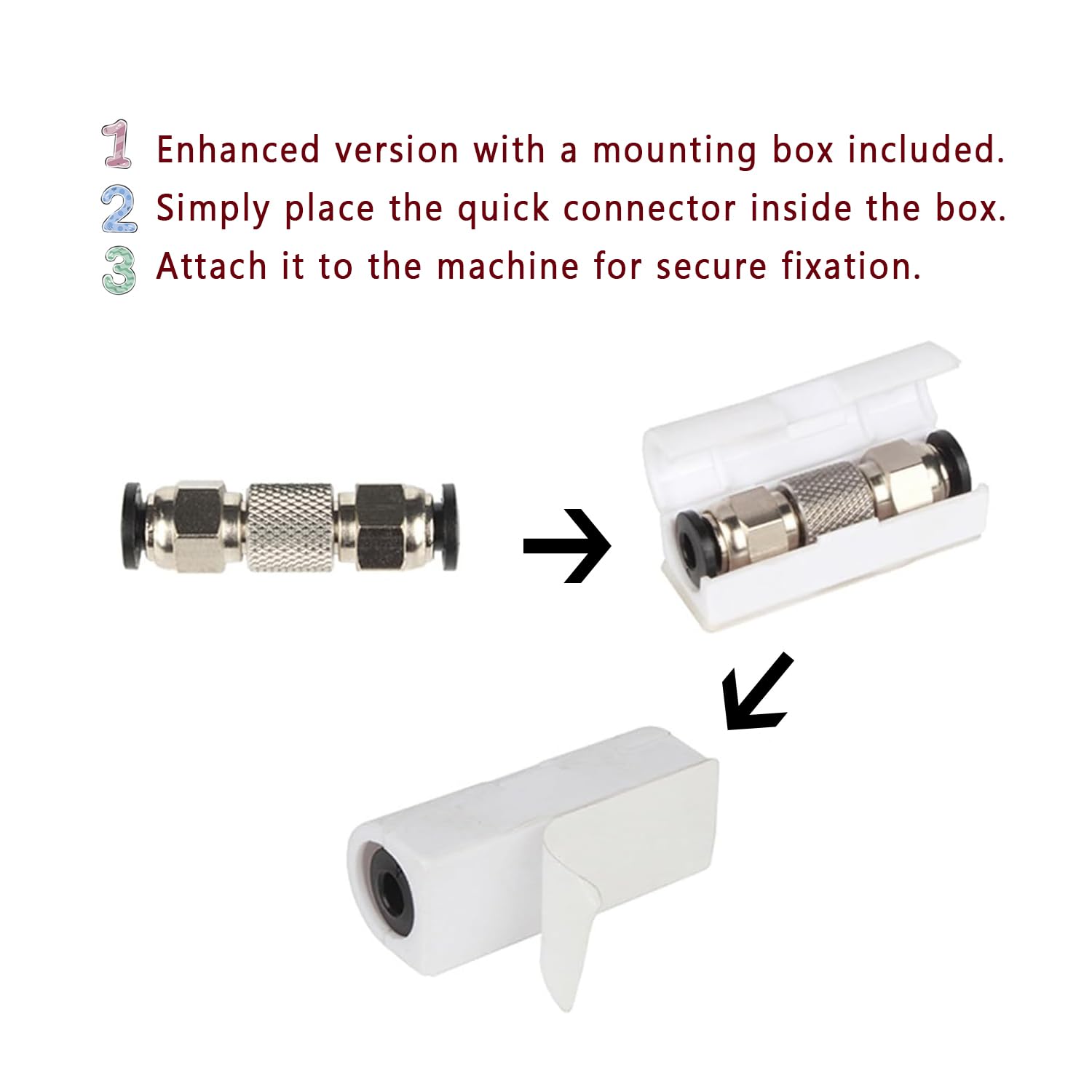 Upgrade PTFE Tube Connector St - Ptfe Tape Thread recension och pris