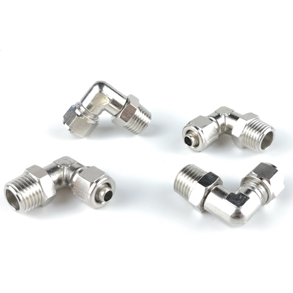 360 Degree Rotary L Elbow Oute - Compression Fitting Brass recension och pris